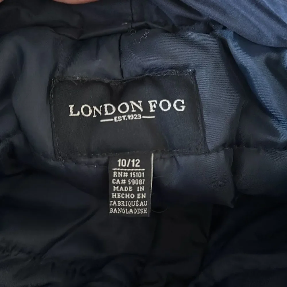 London Fog Kids Unisex Boys Girls Ski Snow‎ Pants size 10/12 New